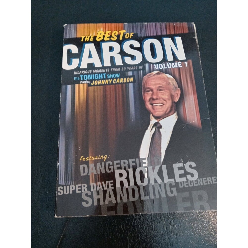 Johnny Carson, The Best Of Carson Volume 1 (DVD, 2006, 3-Disc Set)